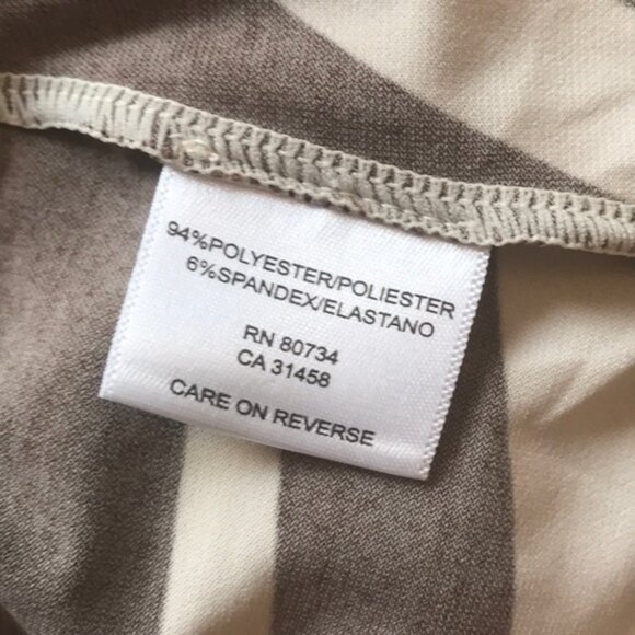 NWOT BCBG Max Azaria Animal Zebra Print Midi Dress - Picture 10 of 13